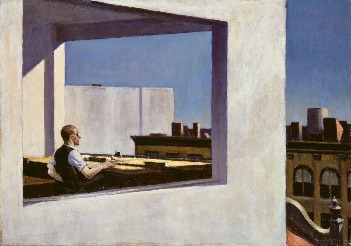 © Edward Hopper, Office in a Small City